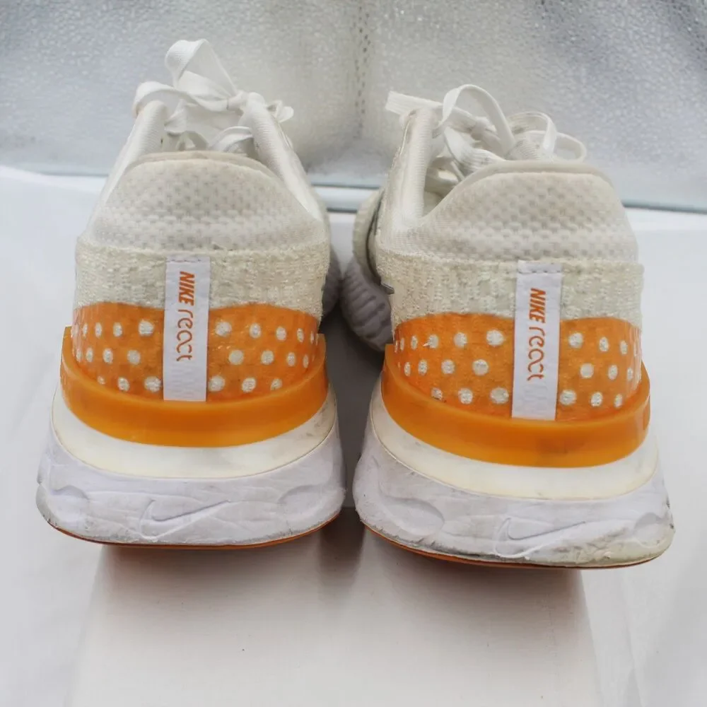 Nike React Infinity Run Flyknit 3 Size 14 Men Athletic Running Shoes White